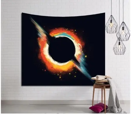 Galaxy Hanging Wall Tapestry Hippie Retro Home