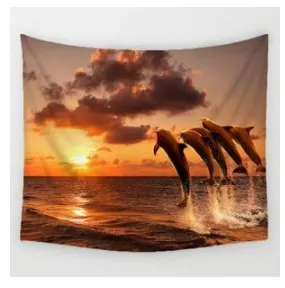 new boho print home tapestry wall hanging wall decoration beach towel beach blanket 150X230Cm - Shop at LoveMi