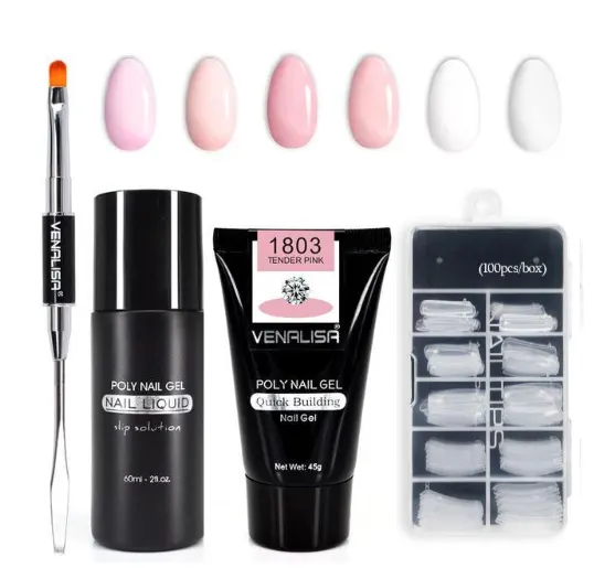 Venalisa Poly Nail Gel Kit Fesign Builder Gel Acrylic
