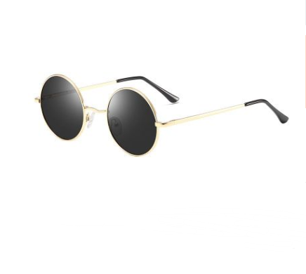 Bright Gold Frame Gray Piece