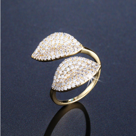 FEEHOW fashion new simple Korean version of the hand decoration micro-inlaid AAA zircon personality creative items
