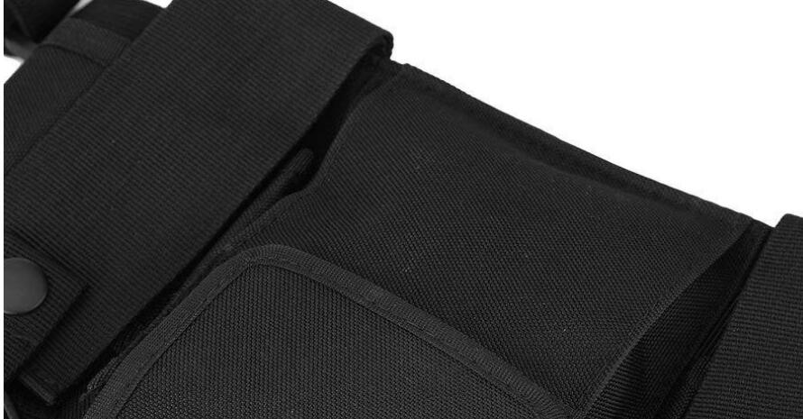 Functional tactical chest bag waist bag vest jacket multi-function backpack