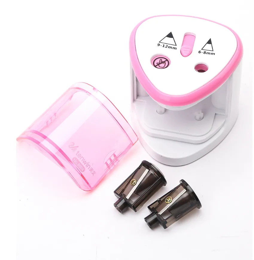 Automatic electric pencil sharpener pencil sharpener child safety pencil sharpener pencil sharpener learning stationery primary school supplies – image 2