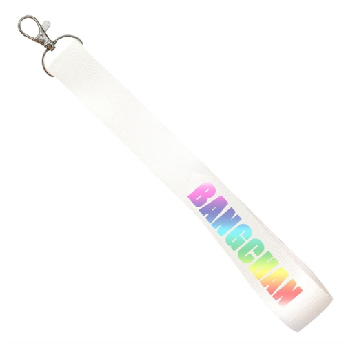 Straykids surrounding name mobile phone lanyard custom keychain stray kids couple pendant