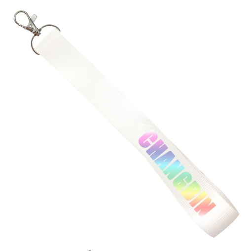Straykids surrounding name mobile phone lanyard custom keychain stray kids couple pendant