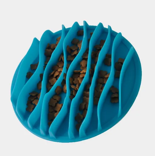 Wave Bowl Silicone Slow Food Wave Bowl Diameter 19Cm - Shop at LoveMi