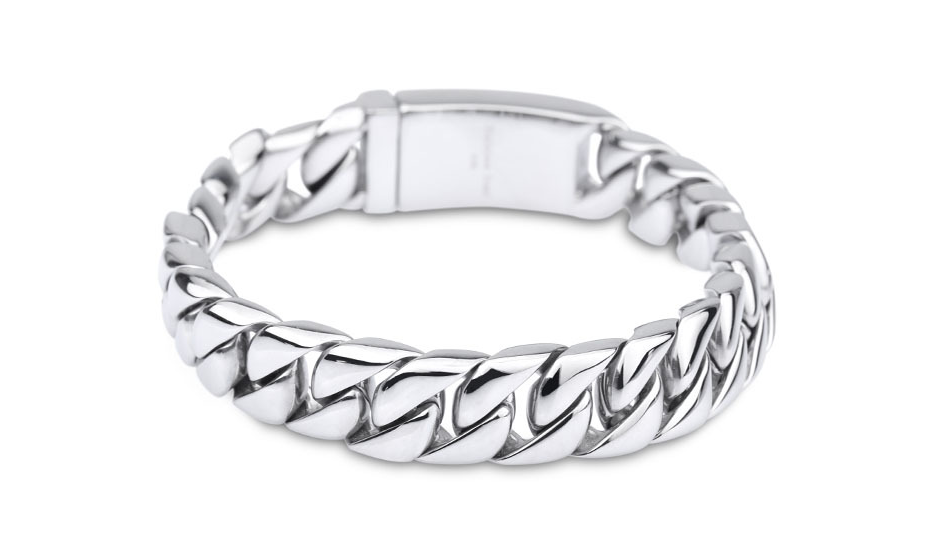Korean version of the simple titanium steel bracelet fashion trend titanium steel men's bracelet
