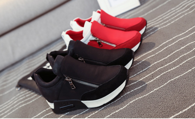 Foreign trade large size canvas women's shoes 41 42 yards sports wind casual shoes scrub increased student running shoes wholesale