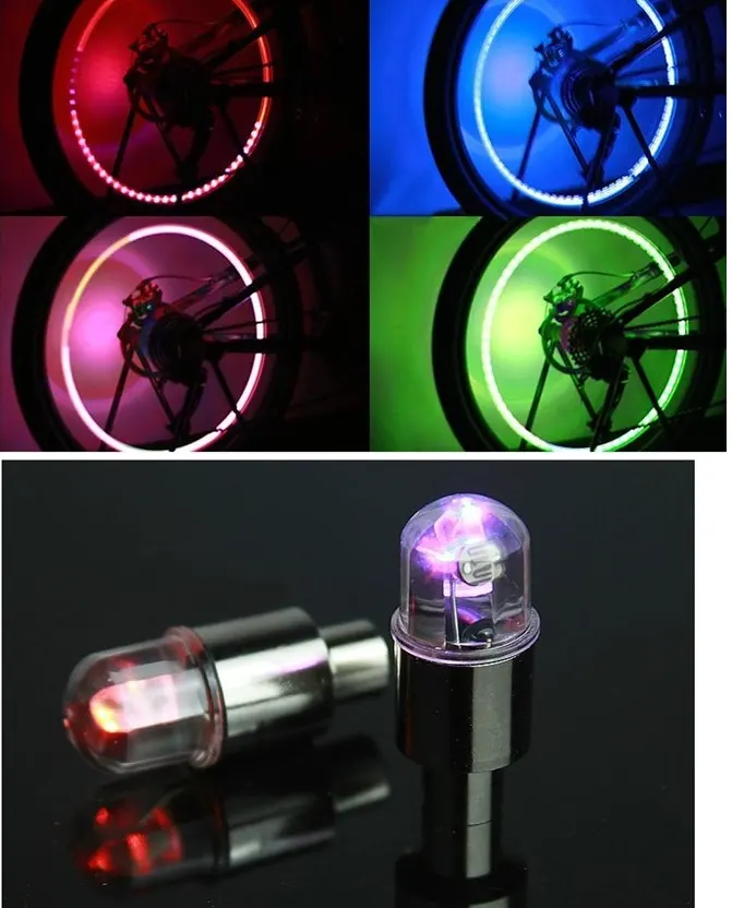 Bicycle Electric Car Hot Wheels Colorful Nozzle Lights Car