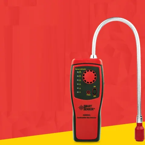AS8800L Flammable Gas Detector Leak Gas Methane Detection Alarm
