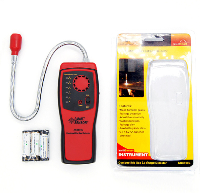 AS8800L flammable gas detector flammable leak detector gas methane detection alarm — foto 3