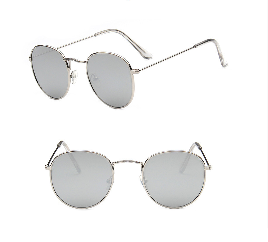 Decorative sunglasses classic European and American retro style sunglasses Silver Mercury - Shop at LoveMi