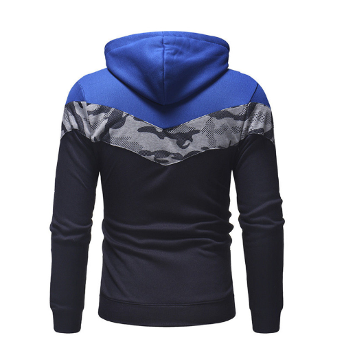 Personalized color matching hooded fashion hooded sweater