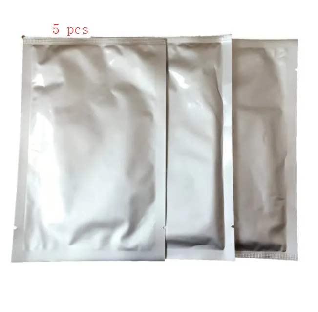4D Double V Face Hanging Ear Face Paste Hydrogel Mask Lifting Firming Thin Masseter Double Chin Mask - Blank 5 Pcs