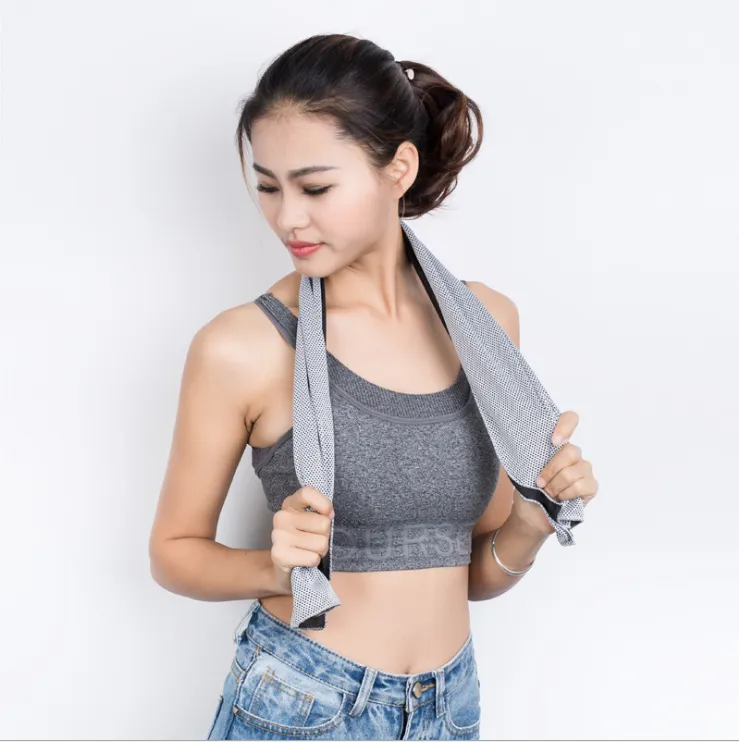 Sports Quick-Drying Cooling Towel Swimming Gym Travel Cycling Gym Club Yoga Sports Cold Feeling Sport Towels To Take Carry Hot – image 3