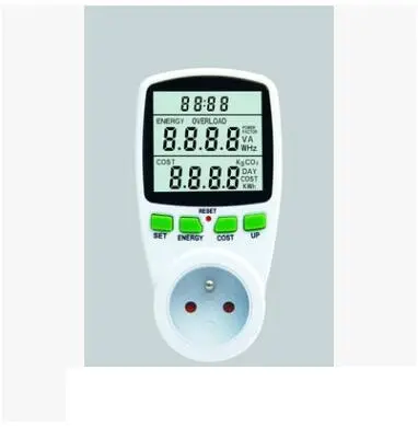 Europe and America plug 3860W power meter