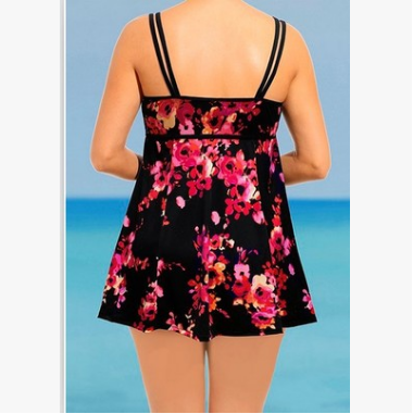 Plus fertilizer increase version of the ladies split swimsuit swimsuit