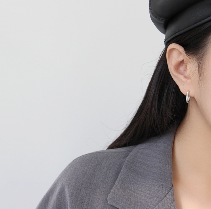 Korean S925 sterling silver earrings