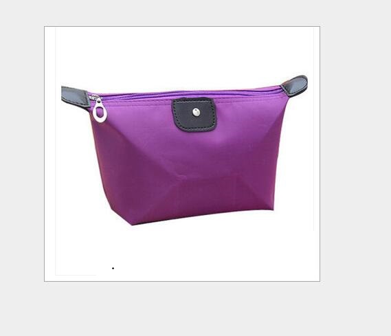 Cute Dumpling Cosmetic Bag Candy-colored Folding Dumpling Storage Bag Ingot Waterproof Washing Bag