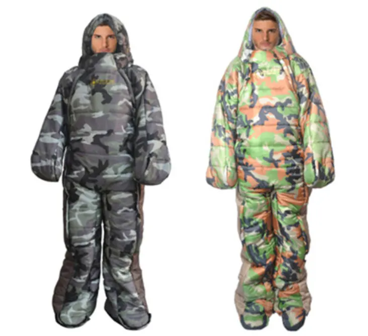 Human Sleeping Bag Humanoid Bag Can Walk Mummy Bag