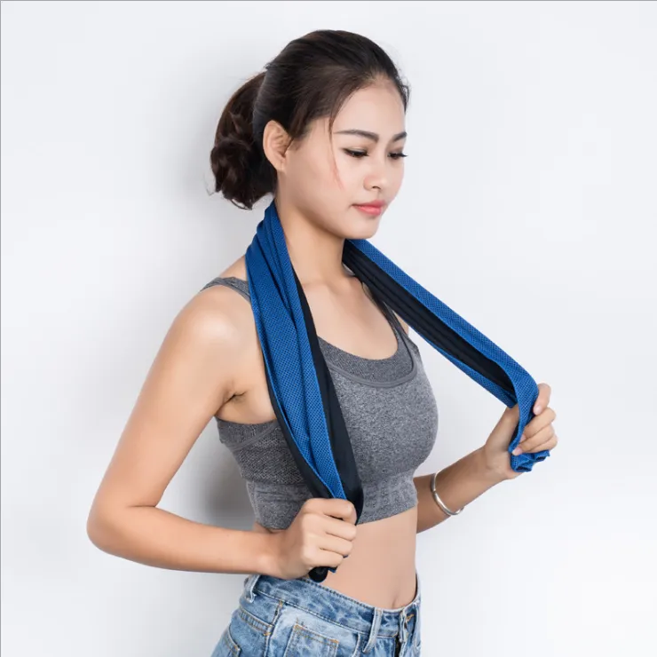 Sports Quick-Drying Cooling Towel Swimming Gym Travel Cycling Gym Club Yoga Sports Cold Feeling Sport Towels To Take Carry Hot – image 2