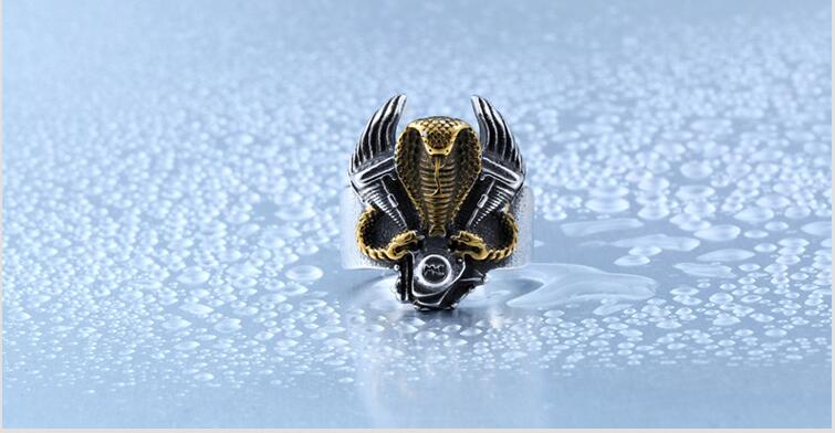 Stainless steel motorcycle ring
