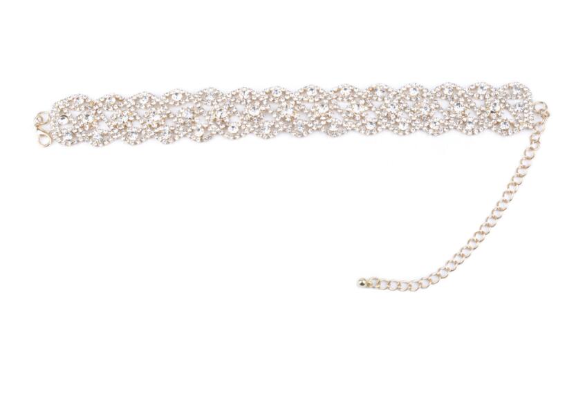 Fully drilled and welded wild short necklace