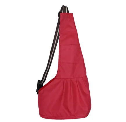 Cross border pet supplies teddy golden retriever dog cat out portable cross body travel shoulder bag Red - Shop at LoveMi