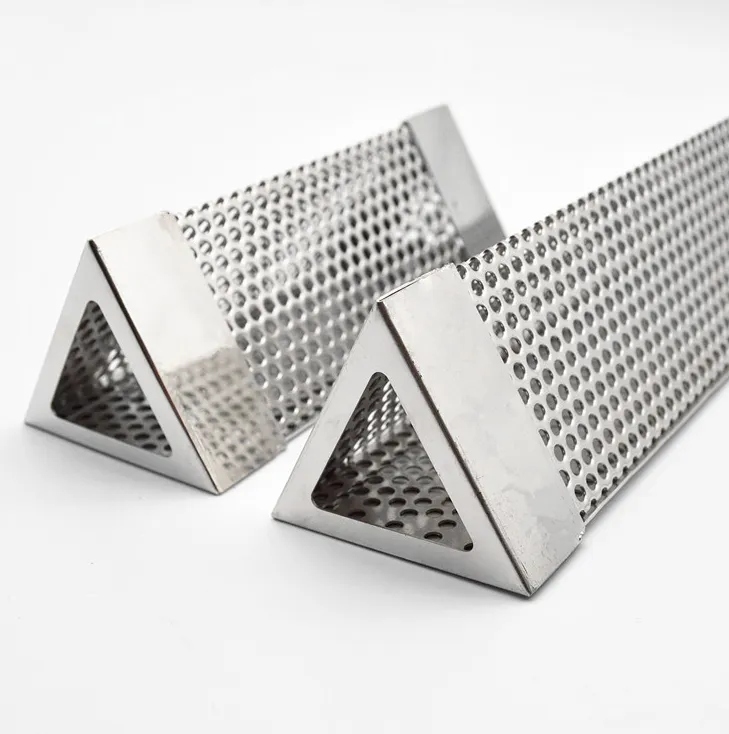 Stainless Steel Smoke Pipe Barbecue Tray Holder Accessories – image 3