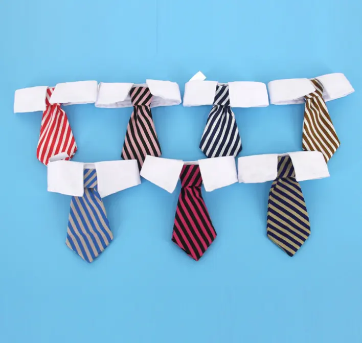Pet bow tie child baby cartoon print