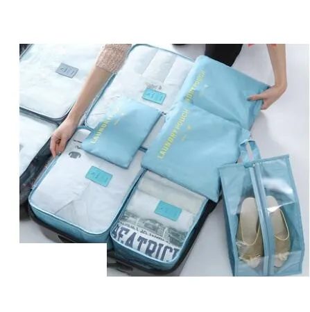 Travel Sub-packing Underwear Storage Packing And Sorting Bags - 6 Style