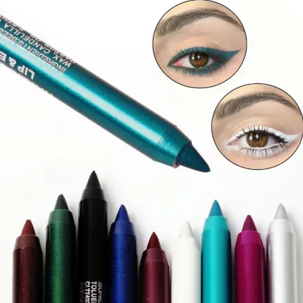 Wine Red Green Blue Purple Silver Eyeliner Eye