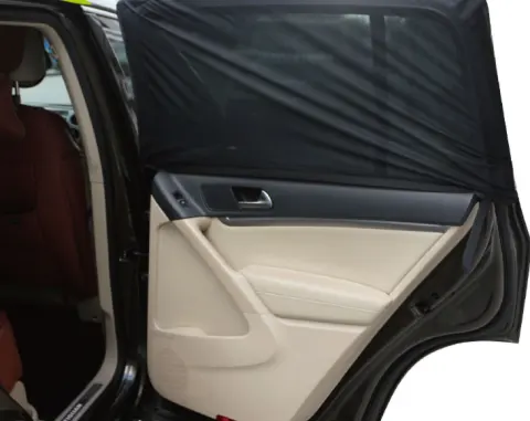 Car Black Mesh Screen Sunshade Sunscreen Anti-mosquito Window Cover