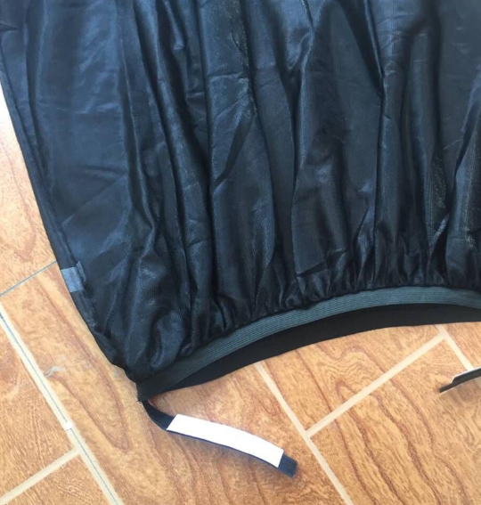 Car black mesh screen sunshade sunscreen anti-mosquito window cover side curtain sun gear - Image 4