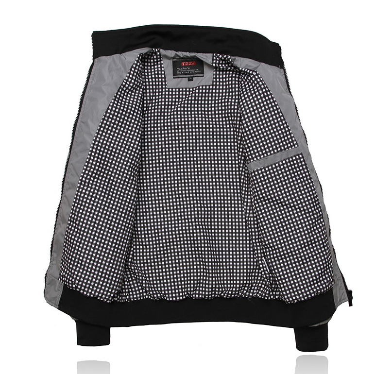 Autumn and winter men's casual business large size jacket loose coat windbreaker cross-border factory direct sales