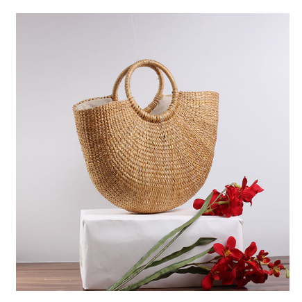 Yellow grass bare bag