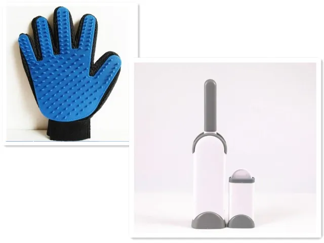 Pet Brush Fur Comb Tool Left Gray - Shop at LoveMi