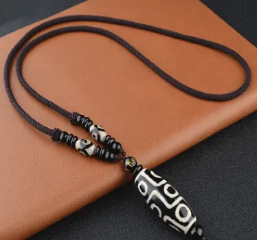 Nine-eyed Dzi Beaded Chain Men and Women Ethnic Wind