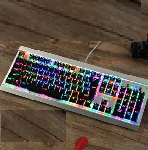 Tarantula Defender Game Mechanical Keyboard Glare RGB Backlight Macro