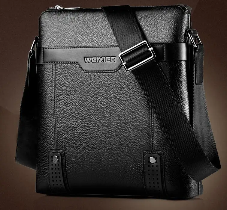 Fashion PU Leather Men Messenger Bags