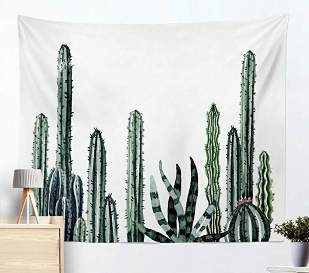 Cactus Tapestry Background