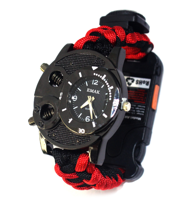 Red and black