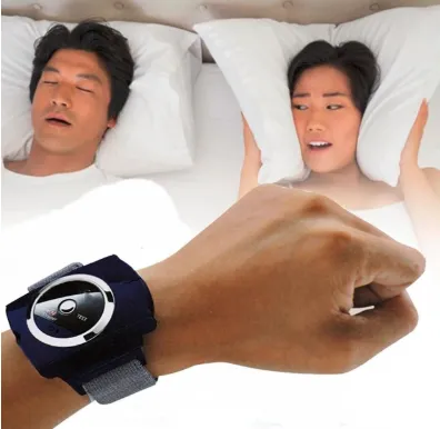 Anti Snoring Device Bracelet Watch Sleep Aid Equipment Blue - Shop at LoveMi
