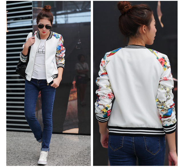 Short Coat Women's Spring And Autumn New Small Korean Version Of The Long-sleeved Baseball Uniform Thin Student Jacket Cardigan Tide