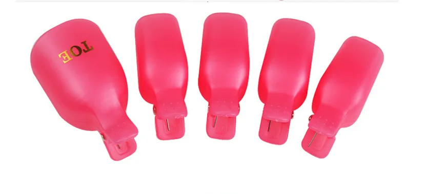 Nail Tools Toe Unloading Clips Nail Polishing Unloading Clips - Pink