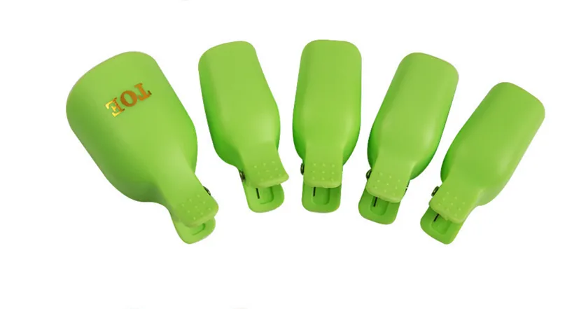 Nail Tools Toe Unloading Clips Nail Polishing Unloading Clips - Green