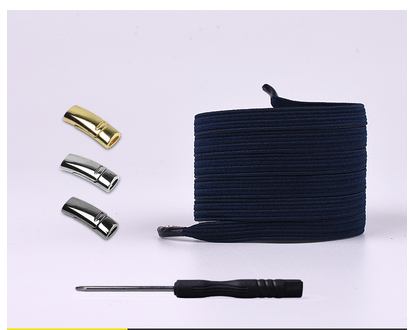 Magnetic magnets, magnetic flat laces, lazy people, free of laces, buckles, men and women, tied loose elastic, color, children's laces