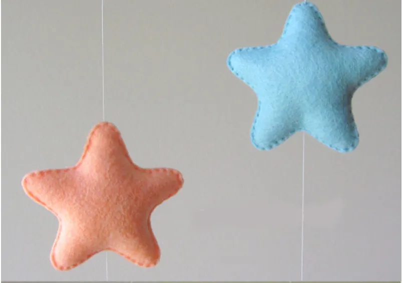 Nordic star cloud DIY hanging wall decorations baby bedroom photography accessories christmas best decor gift baby Mobile hanger ornament – image 7