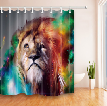 Colorful lion