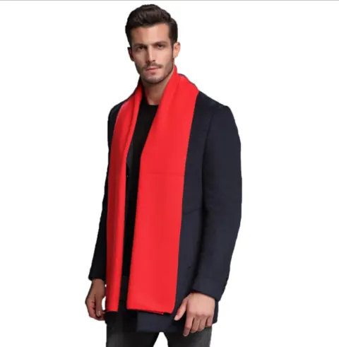 Autumn and Winter New Men's Scarf Cashmere Tide Business